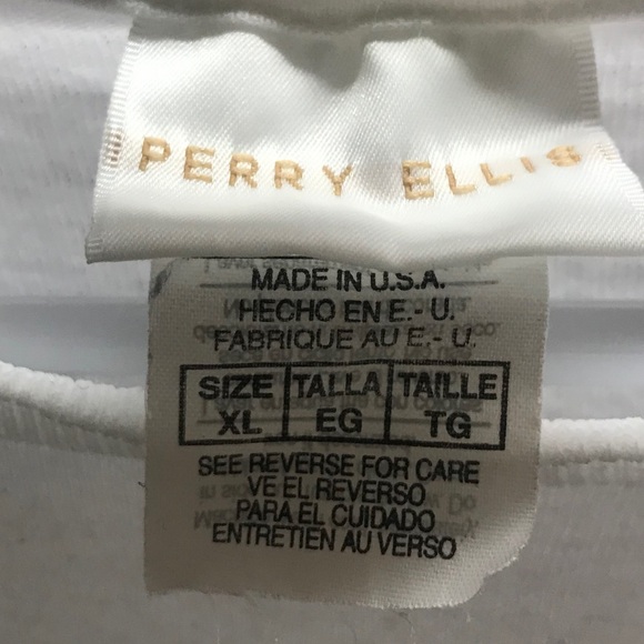 Vintage 90s Perry Ellis America T-shirt - Picture 3 of 3